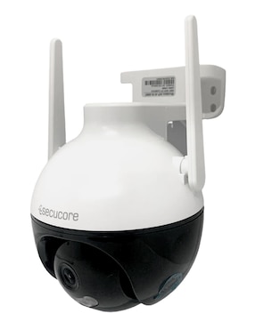 Cámara Wi-Fi de seguridad Secucore inalámbrica QHD 84° con capacidad para grabar para interior y exterior