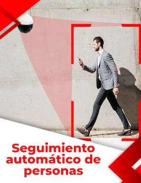 Cámara Wi-Fi de seguridad Secucore inalámbrica QHD 84° con capacidad para grabar para interior y exterior