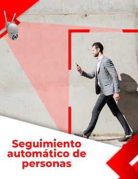 Cámara Wi-Fi de seguridad Secucore inalámbrica QHD 84° con capacidad para grabar para interior y exterior