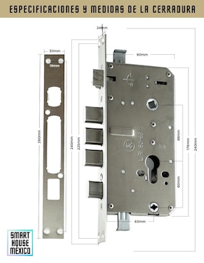 Cerradura smart House Nexus HD