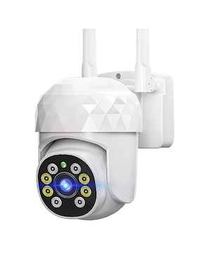 Cámara WI-FI De Seguridad Wünd Alámbrica Full Hd 360° Con Capacidad De Grabar Y Con Visión Nocturna Para Interior Y Exterior