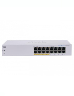 Conmutador Ethernet Alámbrica Cisco Cbs110-16pp-na