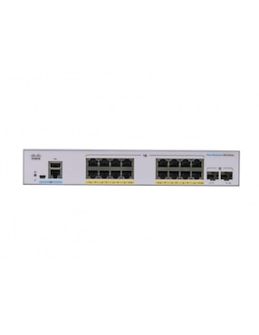 Conmutador Ethernet Alámbrica Cisco Cbs350-16fp-2g-na