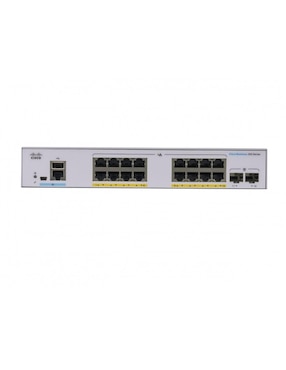 Conmutador Ethernet Alámbrica Cisco Cbs350-16p-e-2g-na