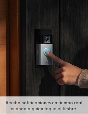 Cámara con timbre de seguridad Ring modelo Battery Doorbell Pro inalámbrica HD 150° a 60° con capacidad para grabar visión nocturna para exterior