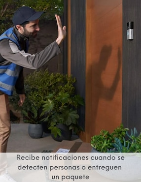 Cámara con timbre de seguridad Ring modelo Battery Doorbell Pro inalámbrica HD 150° a 60° con capacidad para grabar visión nocturna para exterior