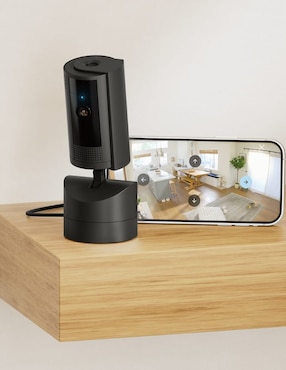 Cámara individual de seguridad Ring modelo Pant Tilt Indoor Cam alámbrica HD 360° con capacidad para grabar visión nocturna para interior