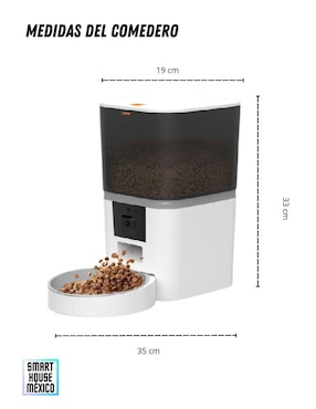 Alimentador automático Smart House para mascota