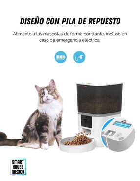 Alimentador automático Smart House para mascota