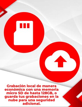 Kit 4 cámaras de seguridad Secucore inalámbrica 2K 350° con capacidad para grabar visión nocturna para interior y exterior