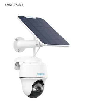 Cámara solar de seguridad Reolink alámbrica 2K 350° con capacidad para grabar visión nocturna para exterior