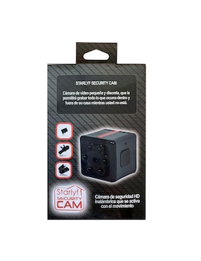 Cámara individual de seguridad Starlyf Security Cam inalámbrica HD 10° a 90° con capacidad para grabar para interior