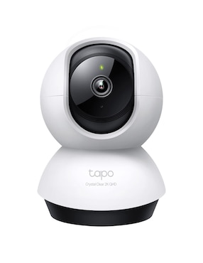 Cámara individual de seguridad Tp Link inalámbrica 2K 360° con capacidad para grabar visión nocturna para interior