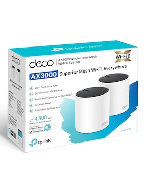 Router Inalámbrico Tp Link DECO X55(2-PACK)