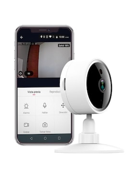 Cámara Wi-Fi de seguridad Lloyd'S inalámbrica Full HD 85° con capacidad para grabar visión nocturna para interior