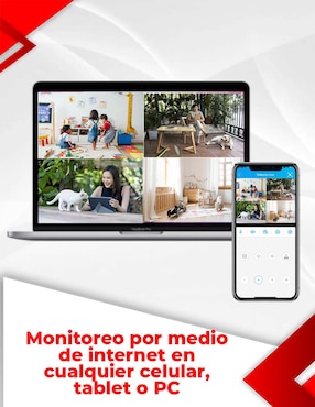 DVR 8 canales de seguridad Secucore alámbrica 4K/UHD con capacidad para grabar para interior