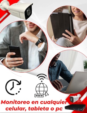 Kit 8 cámaras de seguridad Secucore inalámbrica 2K con capacidad para grabar para interior