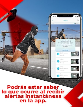 Kit 4 cámaras de seguridad Secucore alámbrica 2K con capacidad para grabar visión nocturna para interior
