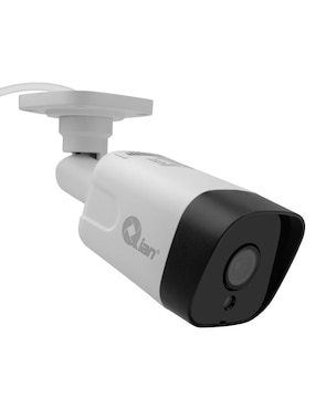 Cámara individual de seguridad Qian alámbrica Full HD 47° a 100° con capacidad para grabar visión nocturna para interior y exterior