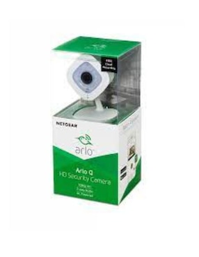 Cámara individual de seguridad Netgear inalámbrica Full HD 120° a 170° con capacidad para grabar para interior y exterior