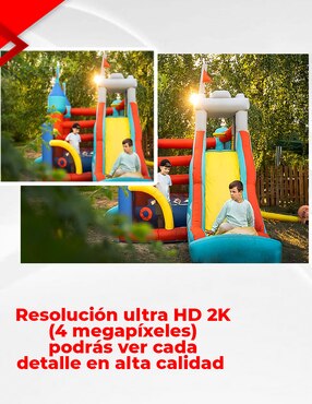 Cámara solar 4G de seguridad Secucore inalámbrica 2K 75° con capacidad para grabar visión nocturna para exterior
