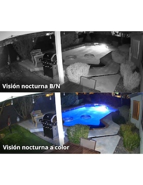 Cámara individual de seguridad Wyze alámbrica 2K 120° con capacidad para grabar visión nocturna para interior y exterior