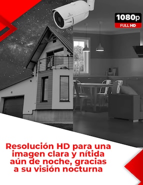 Kit 8 cámaras de seguridad Secucore alámbrica 4K/UHD 90° con capacidad para grabar visión nocturna para interior y exterior