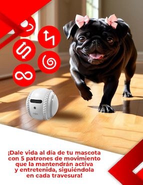 Cámara Wi-Fi de seguridad Secucore inalámbrica Full HD 75° con capacidad para grabar visión nocturna para interior