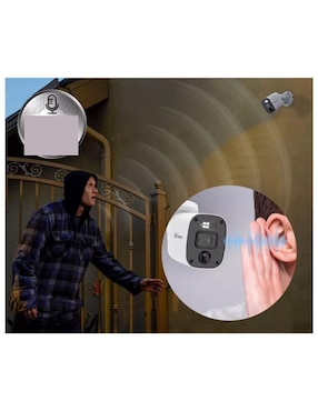 Kit 8 cámaras de seguridad Swann alámbrica 4K/UHD 90° con capacidad para grabar visión nocturna para interior y exterior