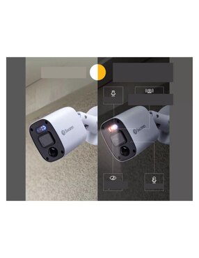 Kit 8 cámaras de seguridad Swann alámbrica 4K/UHD 90° con capacidad para grabar visión nocturna para interior y exterior