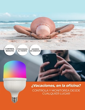 Foco LED Tecnolite Connect 20 W de consumo 20 W de iluminación 1800 lm lúmenes