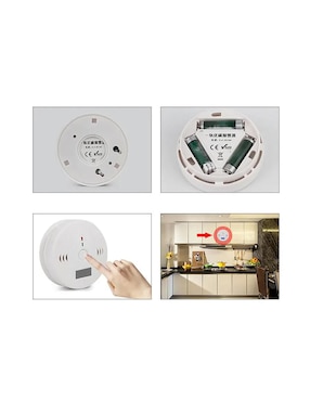 Sensor de humo de Op LED