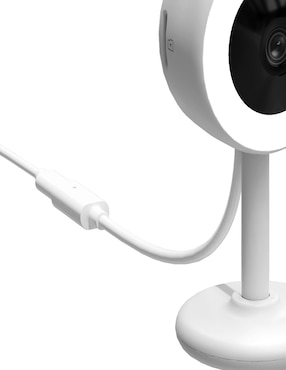 Cámara Wi-Fi de seguridad Nexxt Home alámbrica 2K 106° con capacidad para grabar visión nocturna para interior
