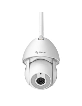 Kit 2 cámaras de seguridad Steren inalámbrica HD 80° con capacidad para grabar visión nocturna para interior
