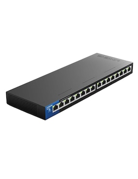 Conmutador ethernet Alámbrico Linksys LGS116P 16PTS v 1