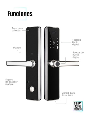 Cerradura smart Smart House Glacier