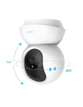 Cámara Wi-Fi de seguridad Tp-Link inalámbrica Full HD 360° con capacidad para grabar visión nocturna para interior
