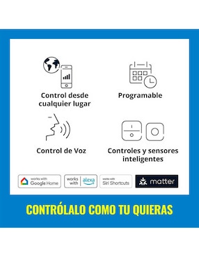 Foco LED Wiz Connected 7 W de consumo 7 W de iluminación 450 lm lúmenes