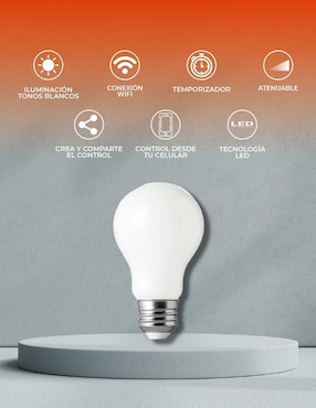 Foco LED Tecnolite Connect 5 W de consumo 5 W de iluminación 800 lúmenes