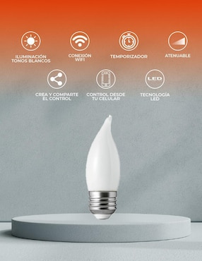 Foco LED Tecnolite Connect 5 W de consumo 25 W de iluminación 720 lúmenes