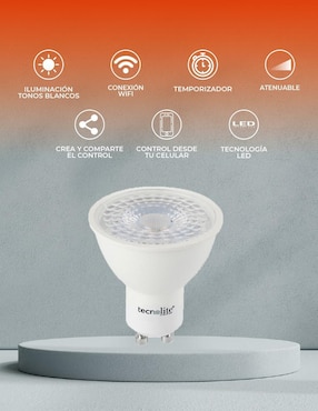 Foco LED Tecnolite Connect 5 W de consumo 40 W de iluminación 400 lúmenes