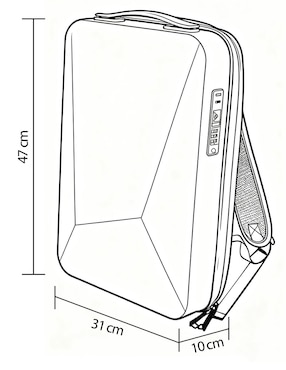 Mochila para cables Heuman Brand