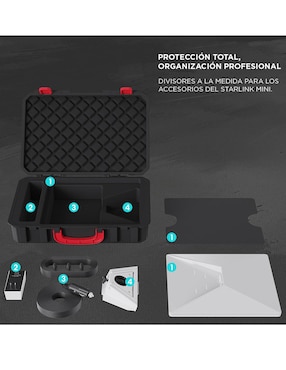Mochila para cables Heuman Brand de polipropileno