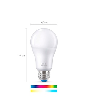 Foco Wiz Connected 8.8 w de consumo 60 w de iluminación 800 lm lúmenes