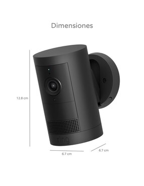 Cámara WI-FI de seguridad Ring modelo Video Doorbell inalámbrica2k 160/140/80 con capacidad de grabar y visión nocturna para exterior