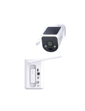 Cámara solar de seguridad Swann inalámbrica 4K/UHD 110° con capacidad para grabar visión nocturna para interior y exterior
