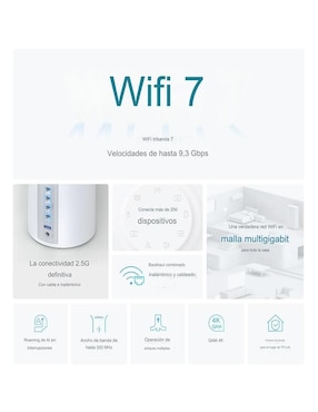 Mesh alámbrica e inalámbrica Tp-Link v1