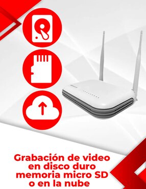 Kit 8 cámaras de seguridad Secucore Inalámbrica 2K 160/170 con capacidad de graba y visión nocturna para interior y exterior