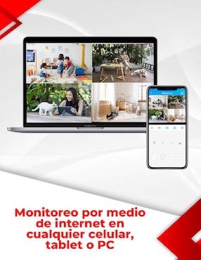 Kit 8 cámaras de seguridad Secucore Inalámbrica 2K 70° con capacidad de grabar y visión nocturna para interior y exterior