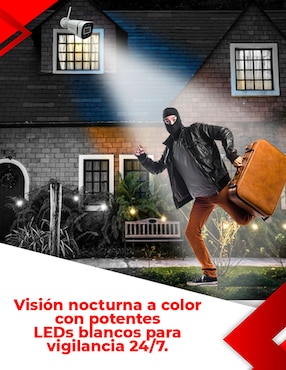 Kit 8 cámaras de seguridad Secucore Inalámbrica 2K 70° con capacidad de grabar y visión nocturna para interior y exterior